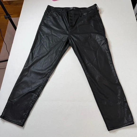 Abercrombie & Fitch High-Rise Super Skinny Ankle Pants Size 33/16s - Picture 2 of 13